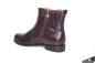 Preview: 2 Wege Reißverschluss Stiefelette bordeaux