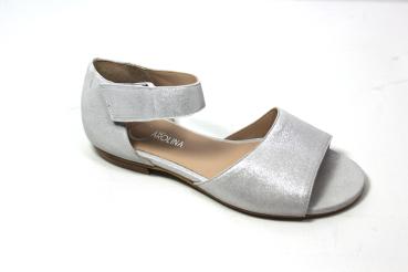 Sandalette in silber Glimmerleder  29023003 D25784 Nr 10ü