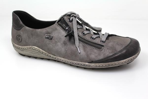 Schnürschuh im Metallic Look bis Gr 45